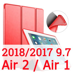 Para iPad Air 2 1 Ar Caso 2018 9.7 10.2 2019 Funda Estojo para iPad 6th 7th geração Caso para iPad 2 3 4 Mini 1 2 3 4 5 - emixco