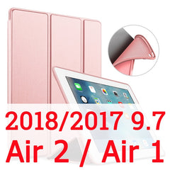 Para iPad Air 2 1 Ar Caso 2018 9.7 10.2 2019 Funda Estojo para iPad 6th 7th geração Caso para iPad 2 3 4 Mini 1 2 3 4 5 - emixco