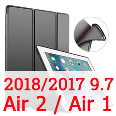 Para iPad Air 2 1 Ar Caso 2018 9.7 10.2 2019 Funda Estojo para iPad 6th 7th geração Caso para iPad 2 3 4 Mini 1 2 3 4 5 - emixco