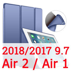 Para iPad Air 2 1 Ar Caso 2018 9.7 10.2 2019 Funda Estojo para iPad 6th 7th geração Caso para iPad 2 3 4 Mini 1 2 3 4 5 - emixco