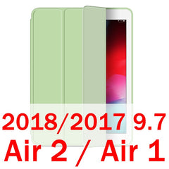 Para iPad Air 2 1 Ar Caso 2018 9.7 10.2 2019 Funda Estojo para iPad 6th 7th geração Caso para iPad 2 3 4 Mini 1 2 3 4 5 - emixco