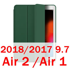 Para iPad Air 2 1 Ar Caso 2018 9.7 10.2 2019 Funda Estojo para iPad 6th 7th geração Caso para iPad 2 3 4 Mini 1 2 3 4 5 - emixco