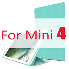 Para iPad Air 2 1 Ar Caso 2018 9.7 10.2 2019 Funda Estojo para iPad 6th 7th geração Caso para iPad 2 3 4 Mini 1 2 3 4 5 - emixco