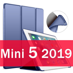 Para iPad Air 2 1 Ar Caso 2018 9.7 10.2 2019 Funda Estojo para iPad 6th 7th geração Caso para iPad 2 3 4 Mini 1 2 3 4 5 - emixco