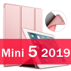 Para iPad Air 2 1 Ar Caso 2018 9.7 10.2 2019 Funda Estojo para iPad 6th 7th geração Caso para iPad 2 3 4 Mini 1 2 3 4 5 - emixco