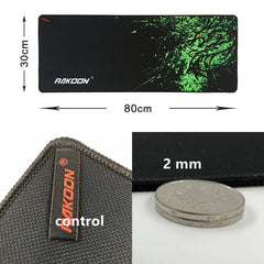 Brand Large Gaming Mouse Pad With Lock Edge Red Dragon 30*80CM Speed/Control Version Mousepad For Dot 2 Lol - emixco