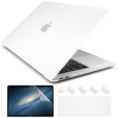 Matte Crystal Plastic Hard Case Cover for MacBook Pro 2017 2018 2019 Pro Retina 13 15 Inch A1706/A1707 Touch Bar New Air 13A1932 - emixco
