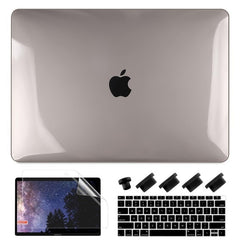 Matte Crystal Plastic Hard Case Cover for MacBook Pro 2017 2018 2019 Pro Retina 13 15 Inch A1706/A1707 Touch Bar New Air 13A1932 - emixco