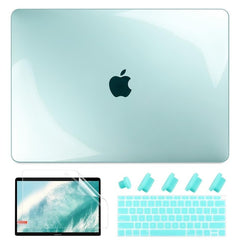 Matte Crystal Plastic Hard Case Cover for MacBook Pro 2017 2018 2019 Pro Retina 13 15 Inch A1706/A1707 Touch Bar New Air 13A1932 - emixco