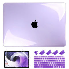 Matte Crystal Plastic Hard Case Cover for MacBook Pro 2017 2018 2019 Pro Retina 13 15 Inch A1706/A1707 Touch Bar New Air 13A1932 - emixco
