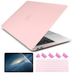 Matte Crystal Plastic Hard Case Cover for MacBook Pro 2017 2018 2019 Pro Retina 13 15 Inch A1706/A1707 Touch Bar New Air 13A1932 - emixco