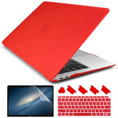 Matte Crystal Plastic Hard Case Cover for MacBook Pro 2017 2018 2019 Pro Retina 13 15 Inch A1706/A1707 Touch Bar New Air 13A1932 - emixco