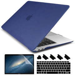 Matte Crystal Plastic Hard Case Cover for MacBook Pro 2017 2018 2019 Pro Retina 13 15 Inch A1706/A1707 Touch Bar New Air 13A1932 - emixco