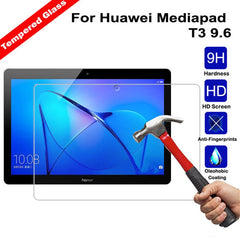 Tempered Glass For Huawei Media Pad T3 10 Screen Protector Tablet 9.6" Tempered Glass Tablet Screen Protectors Film For AGS-L09 - emixco