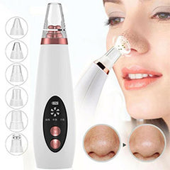 USB point noir point décapant visage pores sous vide soins de la peau acné pores nettoyant enlèvement des boutons aspiration sous vide outils du visage